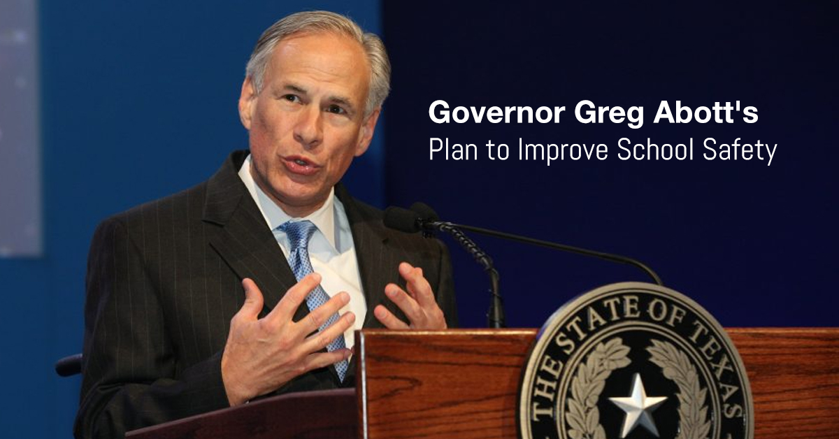Texas Governor Unveils Plan To Address School Safety
